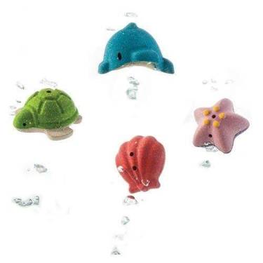Zabawki do kąpieli, Zwierzątka morskie, Plan Toys 5658