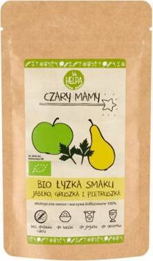Bio Łyżka smaku, Jabłko, Gruszka, Pietruszka, Czary Mamy, 40g, Helpa