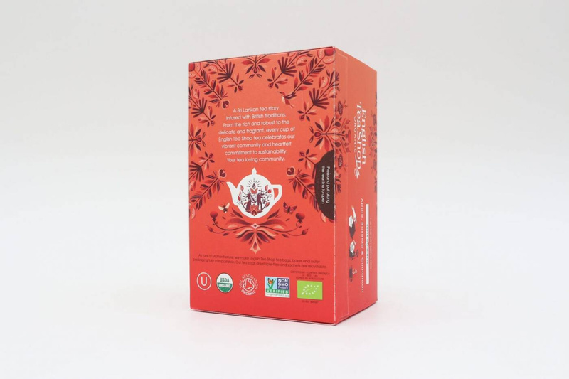 English Tea Shop, Herbata Apple, Rosehip and Cinnamon, 20 saszetek