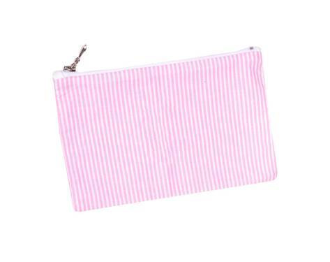 Kosmetyczka bawełniana, Różowa, 20x14 cm, Soft Moon