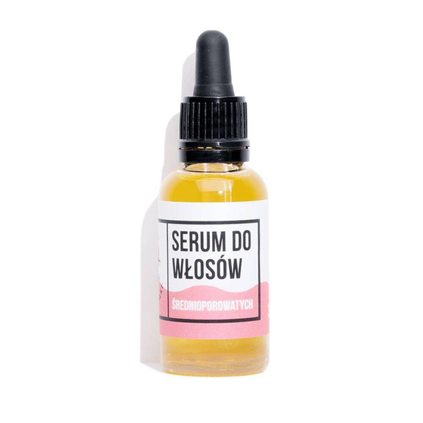 Cztery Szpaki, Serum do włosów średnioporowatych, 30ml