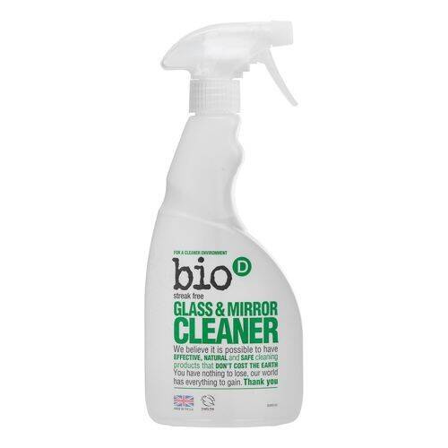 Bio-D, Spray do mycia szyb i luster, 500 ml