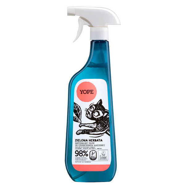 YOPE, Płyn do czyszczenia łazienki, Zielona herbata