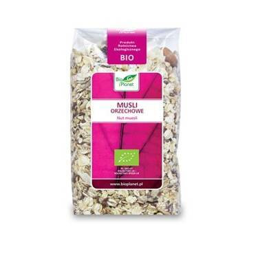 MUSLI ORZECHOWE BIO 300 g - BIO PLANET