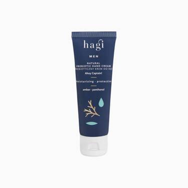 Hagi, Ahoj Kapitanie, Prebiotyczny krem do rąk nawilżająco-ochronny, 50 ml