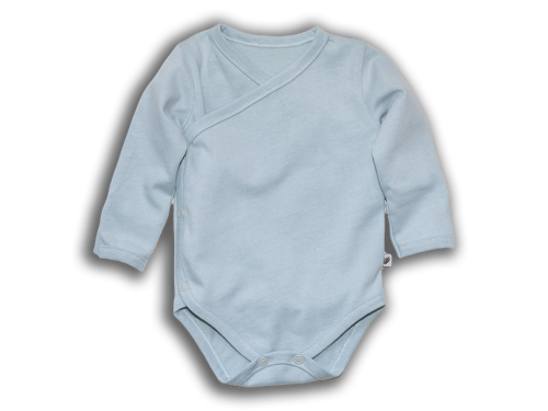 Body kimono MINT, długi rękaw, rozmiar 68, 100% bawełna organiczna, Nanaf Organic