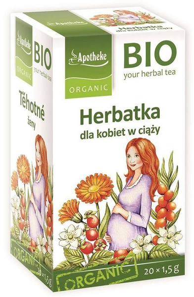 Herbatka Dla Kobiet W Ciąży Bio 20 X 1,5 G - Apotheke