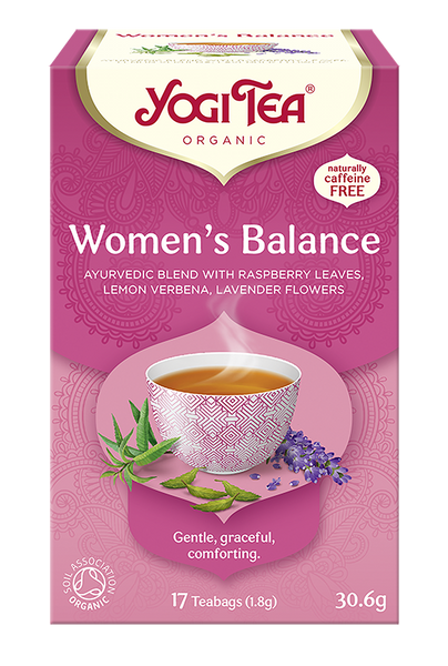 Herbata WOMAN'S BALANCE Dla kobiety: harmonia BIO YOGI TEA