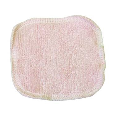 Wielorazowy, bambusowy wacik kosmetyczny, 1 szt., RÓŻOWY, Soft Moon