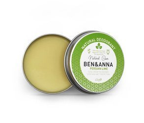 BEN and ANNA, Naturalny dezodorant w kremie PERSIAN LIME (aluminiowa puszka), 45g