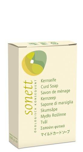 Ekologiczne, wegańskie mydło roślinne w kostce, Sonett, 100 g