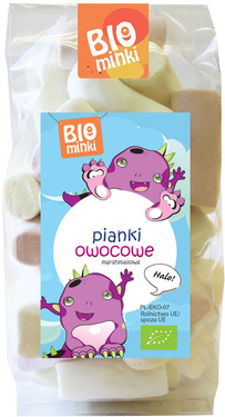 Pianki o smaku Owocowym, BIO, 100 g, Bio Minki