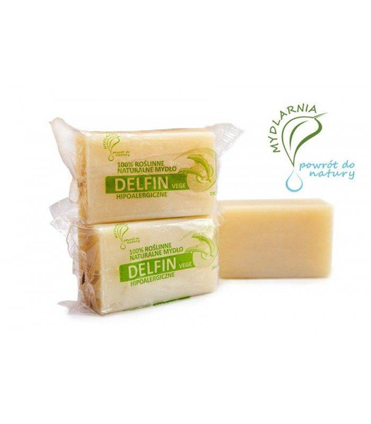 Delfin, Naturalne Mydło Roślinne 200g