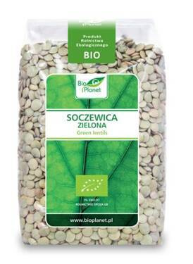 SOCZEWICA ZIELONA BIO 400 g - BIO PLANET