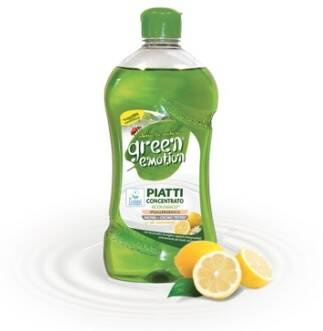 Ultraskoncentrowany żel do mycia naczyń, hipoalergiczny, CYTRYNA, Ecolabel, 500ml, Green Emotion