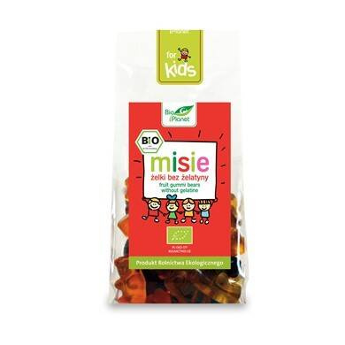 ŻELKI (MISIE) BEZ ŻELATYNY BIO 100 g - BIO PLANET