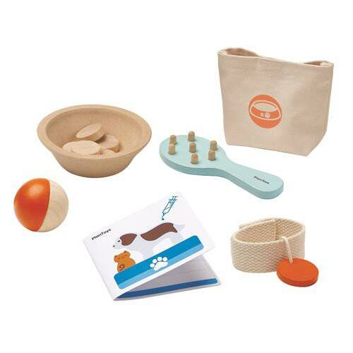 Salon piękności dla pluszaków, akcesoria w bawełnianej torbie, 3y+, Goki