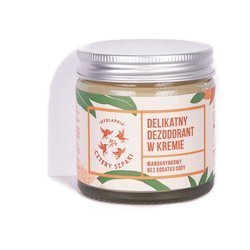 Cztery Szpaki, Delikatny dezodorant w kremie mandarynkowy, 60g