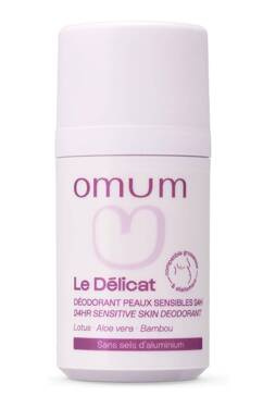 Naturalny dezodorant do skóry wrażliwej, dla kobiet w ciąży i karmiących, DELIKATNY, Cosmos Organic, 50 ml, Omum