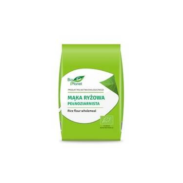 MĄKA RYŻOWA PEŁNOZIARNISTA BIO 500 g - BIO PLANET