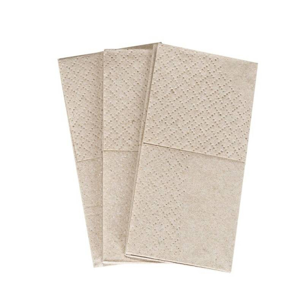 Chusteczki higieniczne Econatural 90F, 10 opakowań x 9 chusteczek, 4 warstwy, Lucart Professional