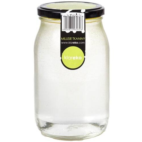 Klareko, Milusie Tkaniny, Pomarańcza i Lawenda, słoik 900 ml