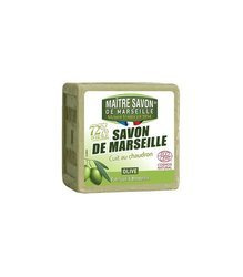Maitre Savon de Marseille, Oryginalne oliwkowe mydło marsylskie, Ecocert, 300 g,