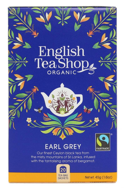 English Tea Shop, Herbata Earl Grey, 20 saszetek