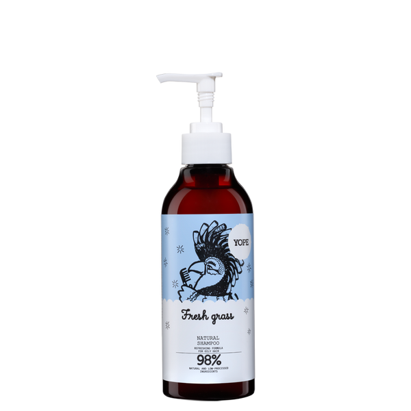 Yope, Szampon do włosów Świeża Trawa, 300ml
