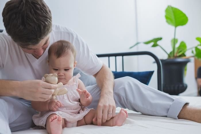 Drewniana figurka Miś, Plan Toys 5241