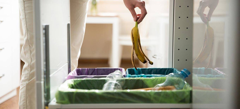 Pojemnik na odpady organiczne, do kuchni, MaxAir II, BioBag