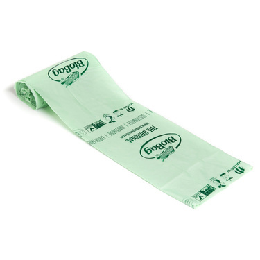 Worki na odpady organiczne i zmieszane, 30L, 25 szt.100% biodegradowalne, kompostowalne, bez banderoli, BioBag