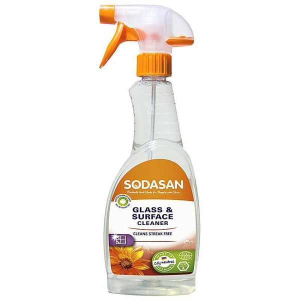 Sodasan, Płyn do czyszczenia powierzchni szklanych, 500 ml