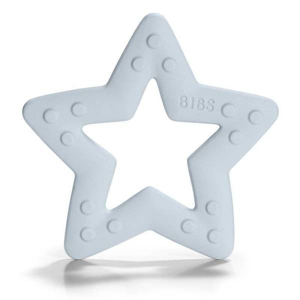 BIBS Baby Bite Star Blue gryzak dla niemowlaka