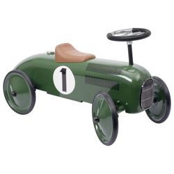 Zielony jeździk wyścigowy ,GOKI-14167